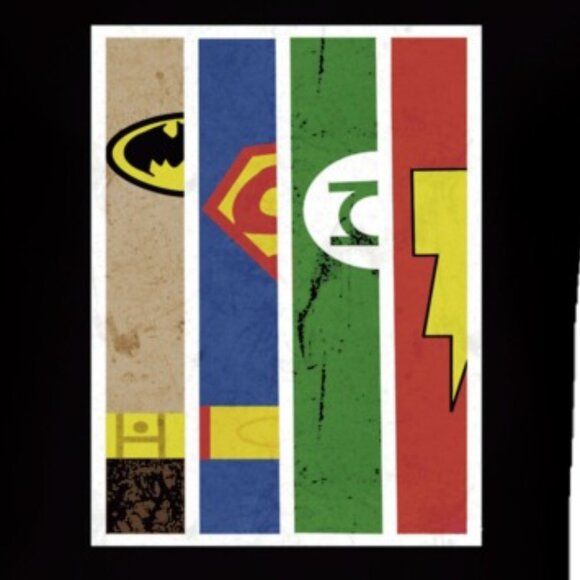 DC Heroes Batman Superman Green Lantern Flash Comic Universe Superhero Graphic05 - Picture 2 of 5